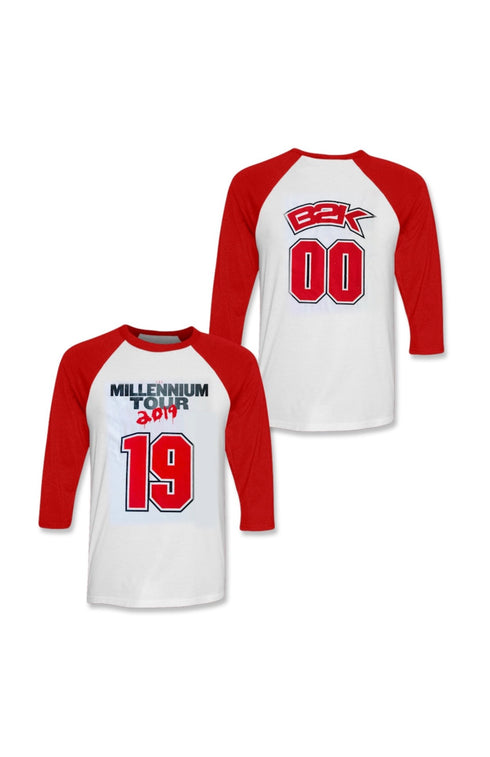 Limited Edition B2K Millennium Tour Baseball T-Shirt